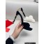 Rene Caovilla Heel 12cm Morgana crystal platform Sandals Suede Black