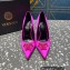 Versace Heel 9.5cm La Medusa Pumps Satin Fuchsia 2023
