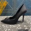 Versace Heel 9.5cm La Medusa Pumps Satin Black 2023