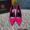 Versace Heel 9.5cm La Medusa Pumps Patent Fuchsia 2023