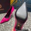 Versace Heel 9.5cm La Medusa Pumps Patent Fuchsia 2023