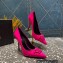 Versace Heel 9.5cm La Medusa Pumps Patent Fuchsia 2023