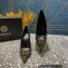 Versace Heel 9.5cm La Medusa Pumps Patent Olive Green 2023