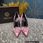 Versace Heel 9.5cm La Medusa Pumps Patent Pink 2023