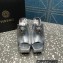 Versace Heel 14cm Platform 4cm La Medusa Mules Metallic Silver 2023