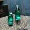 Versace Heel 14cm Platform 4cm La Medusa Mules Metallic Green 2023