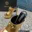 Versace Heel 14cm Platform 4cm La Medusa Mules Metallic Gold 2023