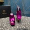 Versace Heel 14cm Platform 4cm La Medusa Mules Metallic Fuchsia 2023