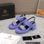 Versace Heel 8cm Medusa Biggie Sandals Lilac 2023