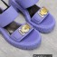 Versace Heel 8cm Medusa Biggie Sandals Lilac 2023
