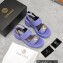 Versace Heel 8cm Medusa Biggie Sandals Lilac 2023