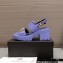 Versace Heel 8cm Medusa Biggie Sandals Lilac 2023