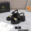 Versace Heel 8cm Medusa Biggie Sandals Black 2023