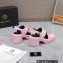 Versace Heel 8cm Medusa Biggie Sandals Pink 2023