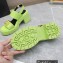 Versace Heel 8cm Medusa Biggie Sandals Green 2023