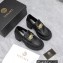 Versace Heel 8cm Medusa Biggie Loafers Black 2023