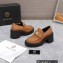 Versace Heel 8cm Medusa Biggie Loafers Brown 2023