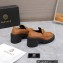 Versace Heel 8cm Medusa Biggie Loafers Brown 2023