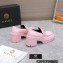 Versace Heel 8cm Medusa Biggie Loafers Pink 2023