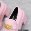 Versace Heel 8cm Medusa Biggie Loafers Pink 2023