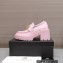 Versace Heel 8cm Medusa Biggie Loafers Pink 2023
