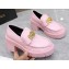 Versace Heel 8cm Medusa Biggie Loafers Pink 2023