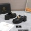 Versace Heel 8cm Medusa Biggie Loafers Mules Black 2023