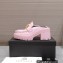 Versace Heel 8cm Medusa Biggie Loafers Mules Pink 2023