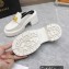 Versace Heel 8cm Medusa Biggie Loafers Mules White 2023