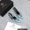Versace Heel 10cm Laced Pin-Point Slingback Pumps Metallic Green 2023