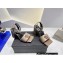 Versace Heel 9cm La Medusa Leather Sandals Gray 2023