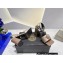 Versace Heel 9cm La Medusa Leather Sandals Gray 2023