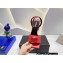 Versace Heel 9cm La Medusa Leather Sandals Red 2023