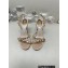 Rene Caovilla Heel 9.5cm Roxanne rhinestones amber Sandals Beige