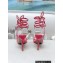 Rene Caovilla Heel 9.5cm Margot crystal Sandals butterflies Pink