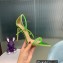 Gianvito Rossi Heel 10.5cm MONTECARLO Sandals Green with crystals 2023