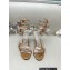Rene Caovilla Heel 9.5cm Margot crystal Sandals butterflies Gold