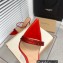 Gianvito Rossi Heel 10.5cm CANNES Sandals Red with crystals 2023