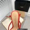 Gianvito Rossi Heel 10.5cm CANNES Sandals Red with crystals 2023