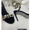 Rene Caovilla Heel 9.5cm Rhinestones Sandals Roxanne Black/Multicolor