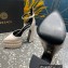 Versace Heel 15.5cm Platform 5.5cm Aevitas Pointy stud Pumps Satin Beige 2023