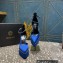 Versace Heel 15.5cm Platform 5.5cm Aevitas Pointy stud Pumps Satin Blue 2023