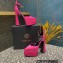 Versace Heel 15.5cm Platform 5.5cm Aevitas Pointy stud Pumps Satin Fuchsia 2023