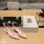 Prada Heel 4.5cm Triangle-logo Pumps Pink 2023
