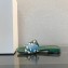 Prada Triangolo Ibiscus Flat Slide Sandals Green 2023
