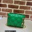 Gucci GG Matelassé top handle mini bag ‎723770 Green 2023
