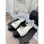 Chanel Shiny Goatskin Mary Janes G39858 White 2023