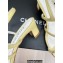 Chanel Chain Lambskin and Metal Sandals G39645 Light Yellow 2023
