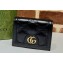 Gucci GG Matelassé card case wallet ‎723786 Black 2023