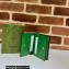 Gucci GG Matelassé card case wallet ‎723786 Green 2023